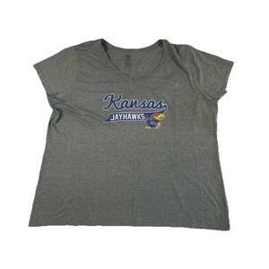 KU Jayhawks‎ Women's T-Shirt Size 2XL National Collegian University Of Kansas